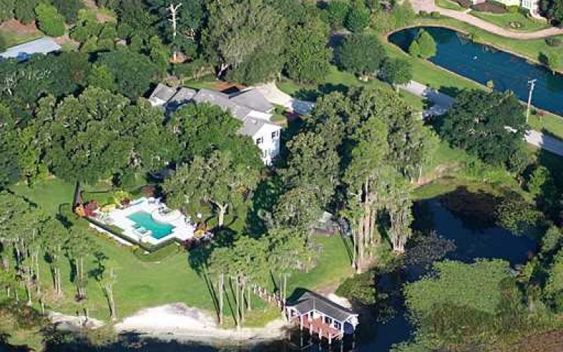 Lake Butler Front Southern Mansion Masters Realty